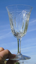 Cristallerie de Lorraine Lemberg - Verre à eau en cristal Haut. 16 cm