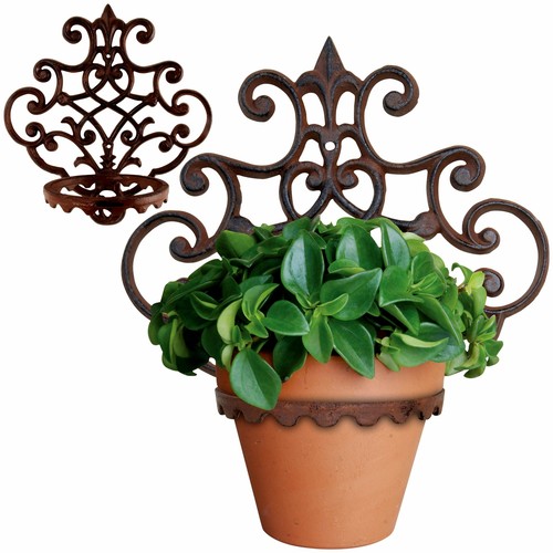 Manique fleur fonte supports - manique,