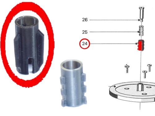 Trident maintien bobine - trident, de