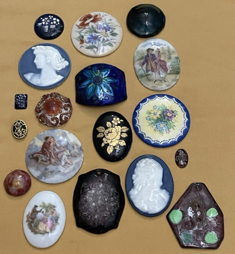 Lot plaques porcelaine - plaques,