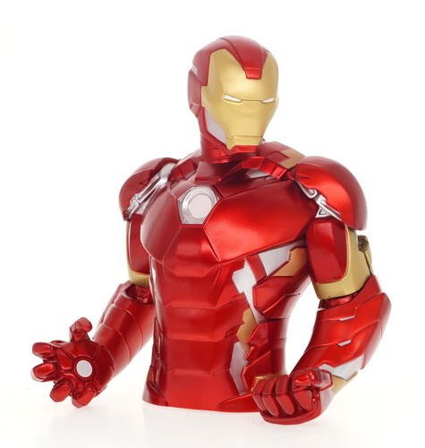 Iron man pvc bust bank - bust,