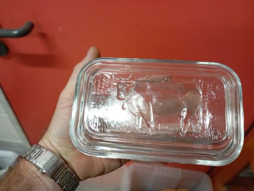 Beurrier transparent verre - transparent,