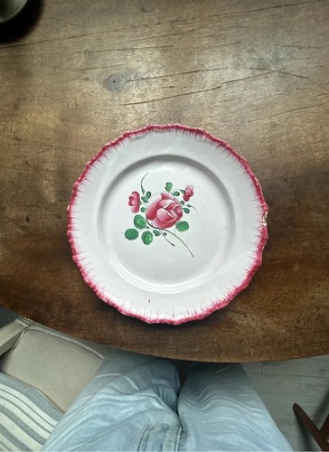 Assiette ancienne faïence