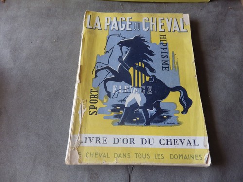 Livre cheval 1946 - le, du