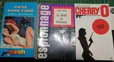 Lot de 7 Romans d'espionnage , petit format années 70/80