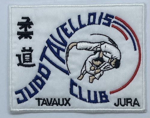 écusson patch judo club - -, judo-club