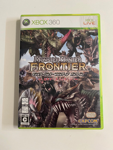 Monster hunter frontier - hunter, xbox