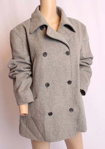 Crew gray double breasted - crew,