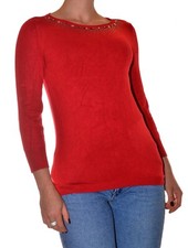 Pull rouge taille 36 - 123