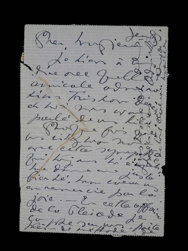 Anna noailles lettre - de,