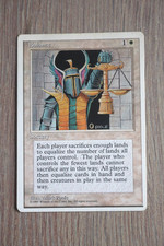 Carte Magic  l'Assemblée  :  BALANCE  - Sorcery  - V. anglaise