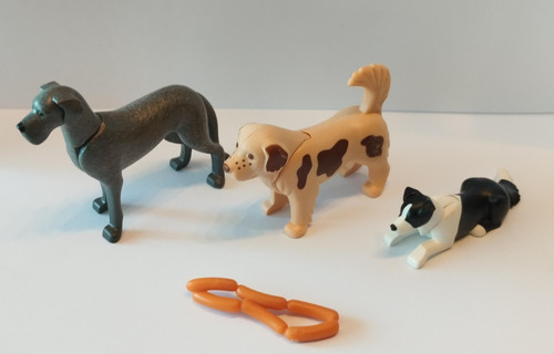 Playmobil lot chiens - lot,