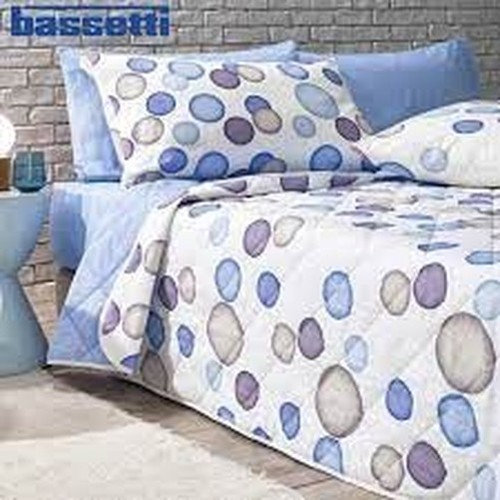 Couvre lit matelassé bassetti - couvre-lit,