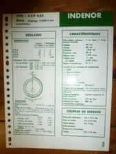 XDP4.85 Fiche Technique Indenor