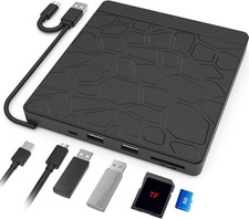 Lecteur CD DVD Externe pour Ordinateur Portable et Bureau  Graveur USB 30 Ty
