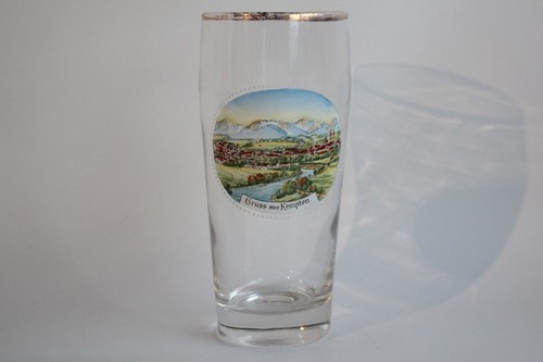 Ancien verre bière - ancien,