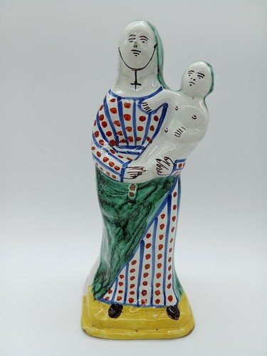 Grande figurine vierge - figurine,
