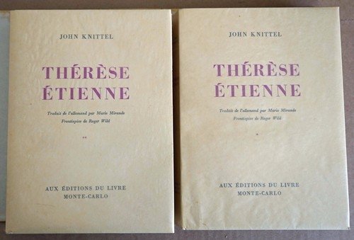 John knittel thérèse - john,