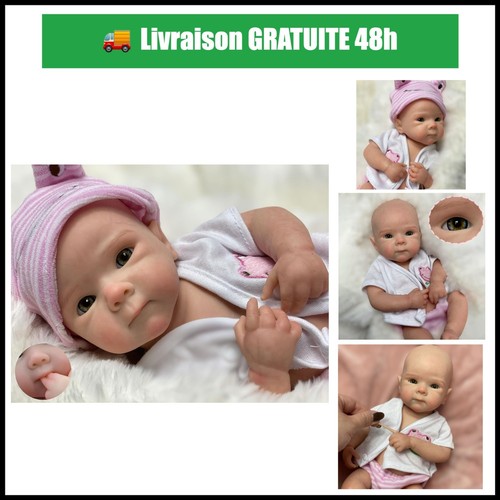 Poupée reborn fille en - fille, cm
