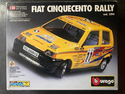 Burago kit métal - burago., fiat