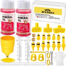 Kit Purge Frein VTT MTB Disque Hydraulique Huile Coffret Outils Bicyclettes