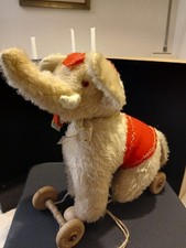 elephant ancien peluche mohair