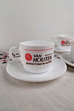 Lot de 6 Tasses et Sous-Tasses