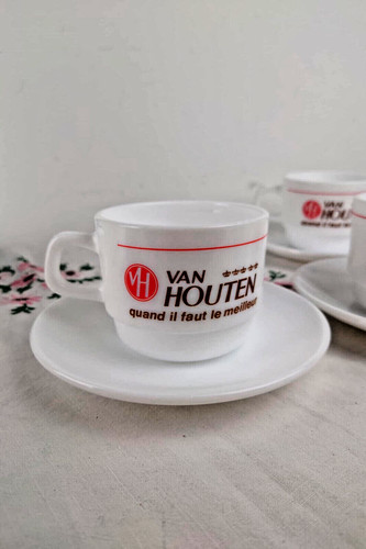 Lot tasses sous - 6, et