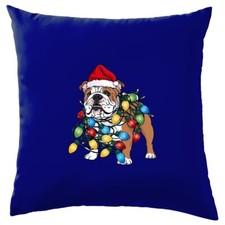 Bouledogue Français Chien Noël - Coussin - Bulldog Amour Mignon Animal