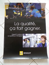 Poster Renault F1 Alonso qualité Formule 1 F1 79x60