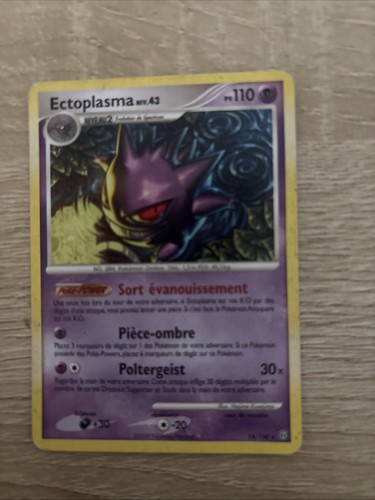 Carte pokémon ectoplasma - pokémon, :