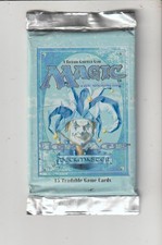 x1 BOOSTER PACK SCELLÉ ICE AGE FACTORY MAGIC MTG non ouvert EX 1995 ENGLISH