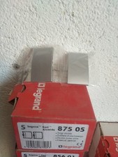 LEGRAND SAGANE ALUMIDE 87505  875 05 Lot 5 Doigt Double Interrupteur Poussoir 