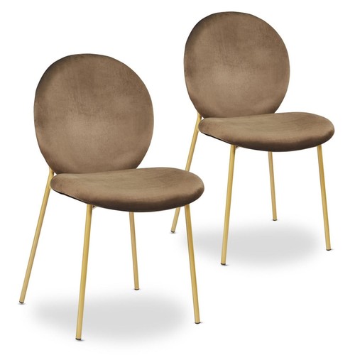 Lot chaises médaillon en - de,