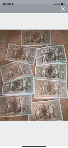 Billets anciens allemand - anciens,