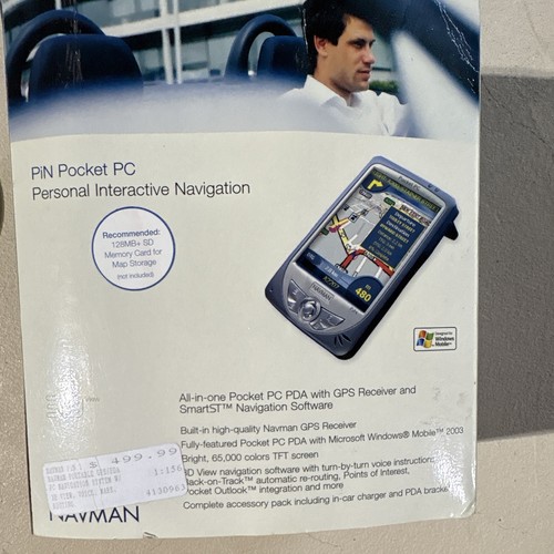 Navman pin pocket - pin, pc