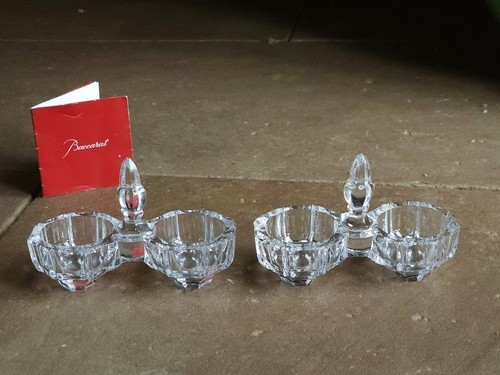 Baccarat paire saliere - baccarat,