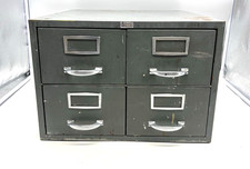 Meuble de métier métal industriel VINTAGE  4 tiroirs portes année 1960/70