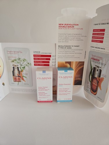 Clarins sample bundle hydra - bundle,