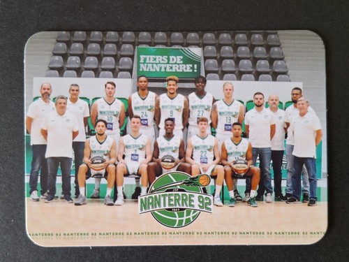 Equipe nanterre carte slam - carte,