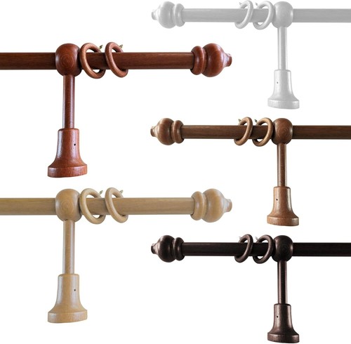 Tringles rideaux bois - tringles,