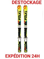 ski enfant occasion VOLKL "RACE TIGER" taille: 100 cm = 1 mètre + fixations