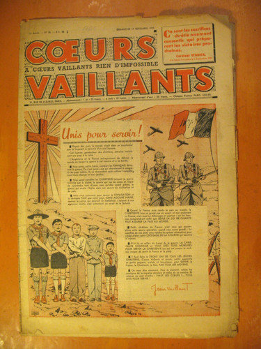Coeurs vaillants 38 - vaillants, n°