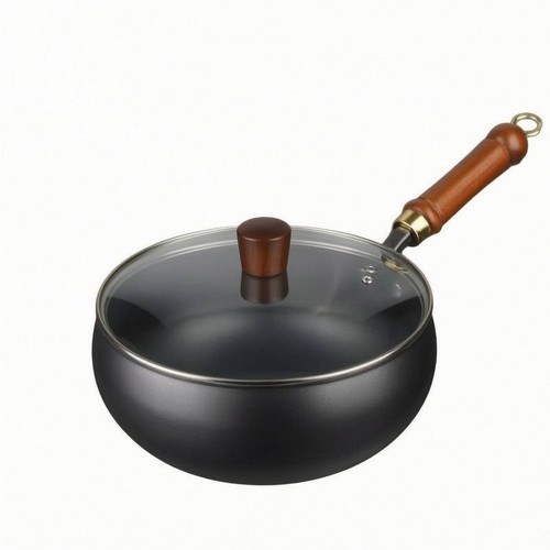 Wok fonte culotté - culotté,