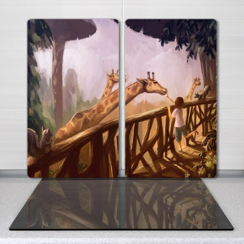 Planche cuisine verre - en,
