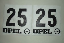 (22) 2 ANCIENS DOSSARD DE