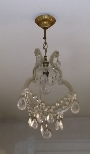Ancien lustre cage - lustre,