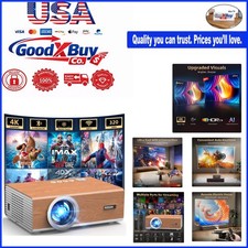 1080P WiFi Bluetooth Projector
