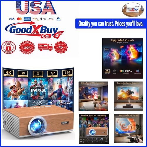 1080p wifi bluetooth - wifi, projector