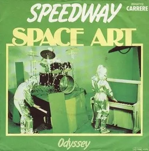 Space art speedway single - art,